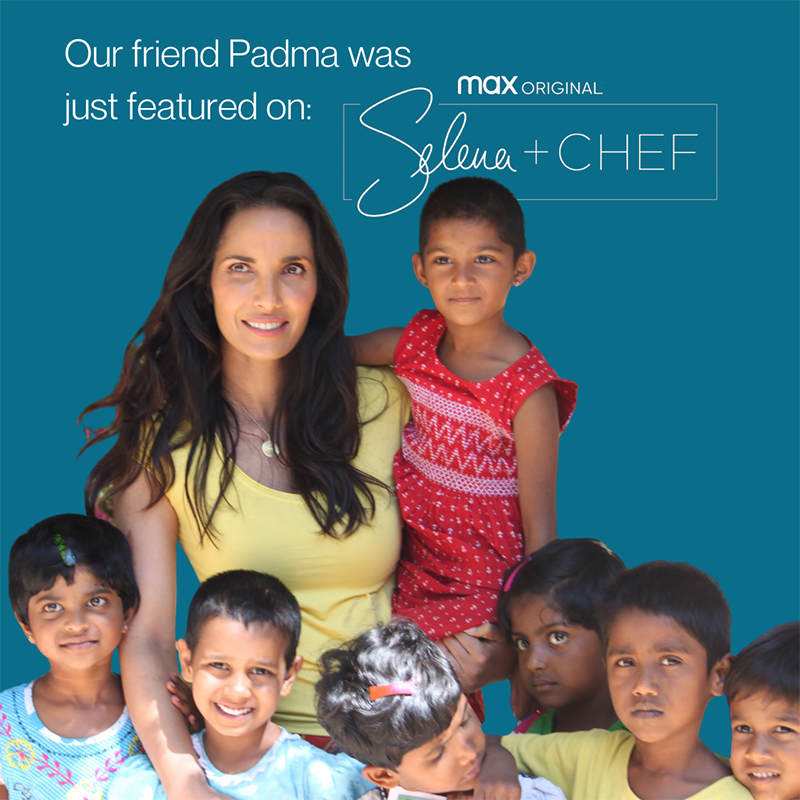 Padma Lakshmi on Selena + Chef