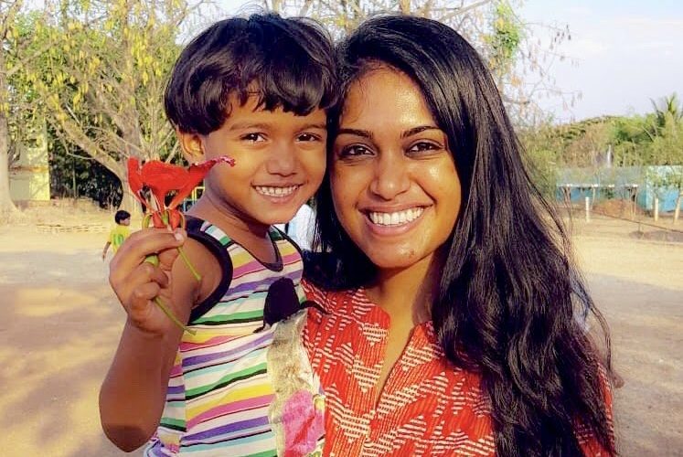 Meera Volunteering