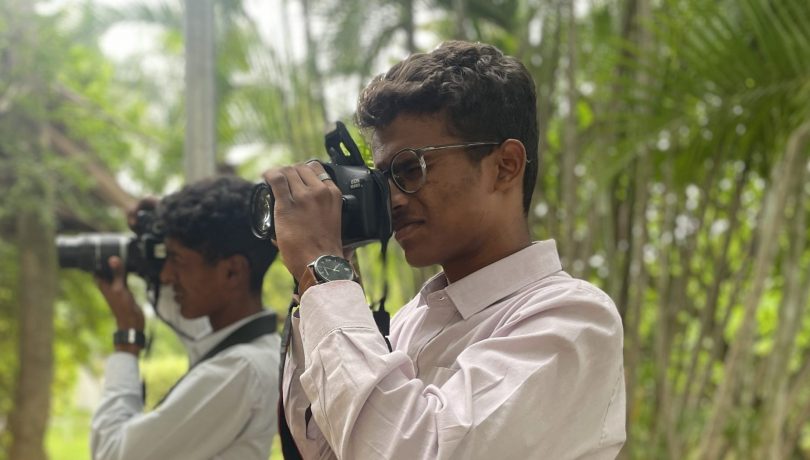 Media volunteer at Shanti Bhavan