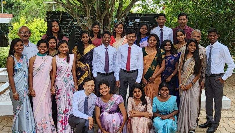 Outdoor Grads & Teachers Group Photo